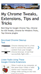 Mobile Screenshot of mychrometweaks.com